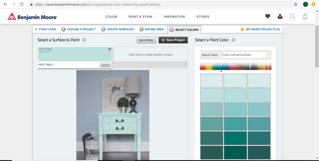 What colour to paint furniture