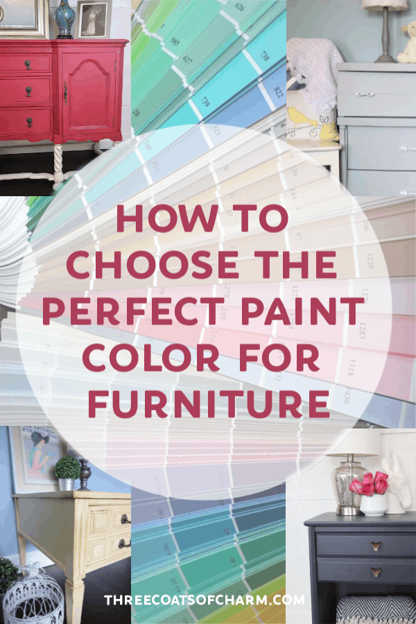 How to choose a paint colour to paint furniture