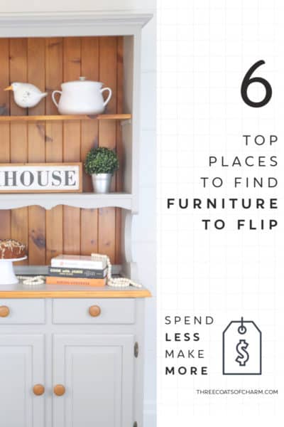 The best places to find furniture to flip for cheap