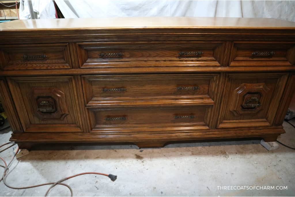 Change The Color Of Wood No Stripping, How To Paint Over Stained Wood Furniture Without Sanding