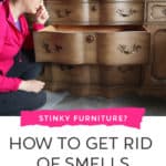 How to get rid of smells from wood furniture