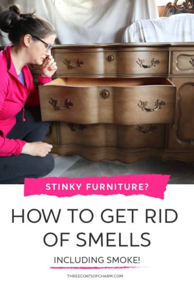 How to get rid of smells from wood furniture