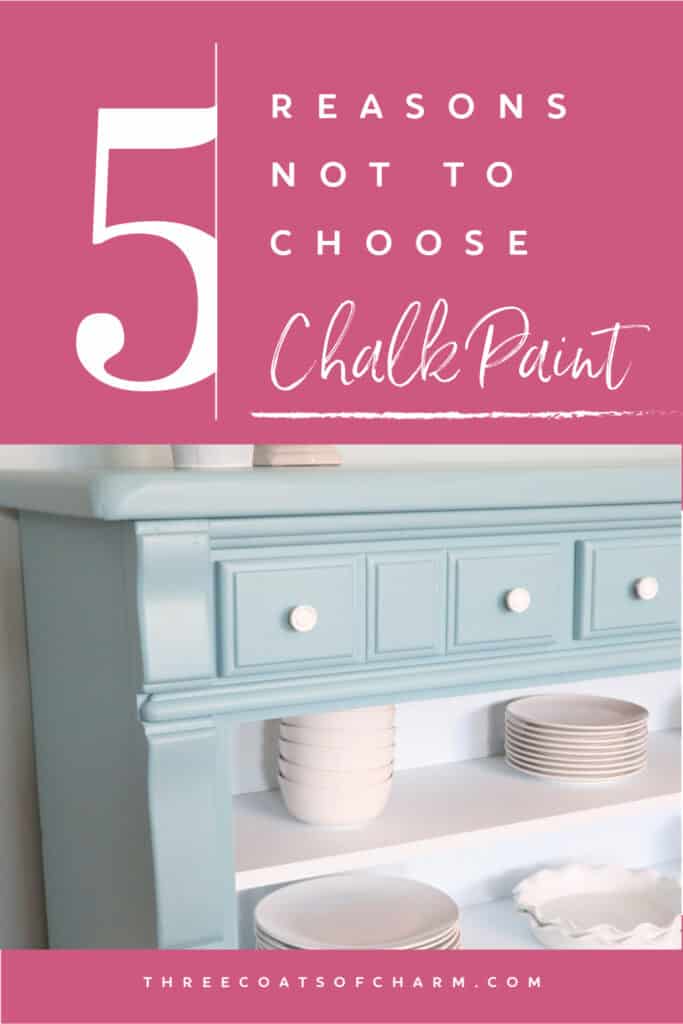 5 Reasons Not To Use Chalk Paint, Can You Chalk Paint Furniture That Is Not Real Wood